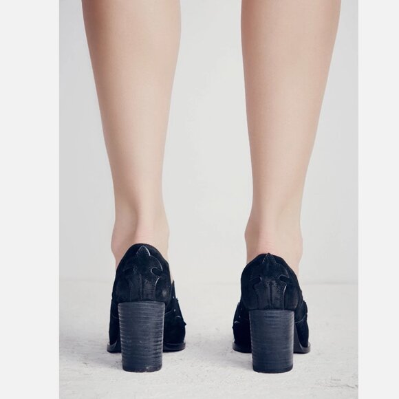 New Free People Alamo Western Ankle Boot Size 11 Suede MSRP: $178 - Picture 4 of 5